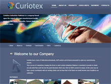 Tablet Screenshot of curiotex.com